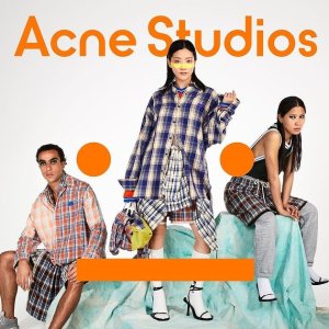 Acne Studios 爆款新品速递 马卡龙囧脸T恤、双面logo围巾