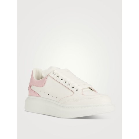 粉色边小白鞋