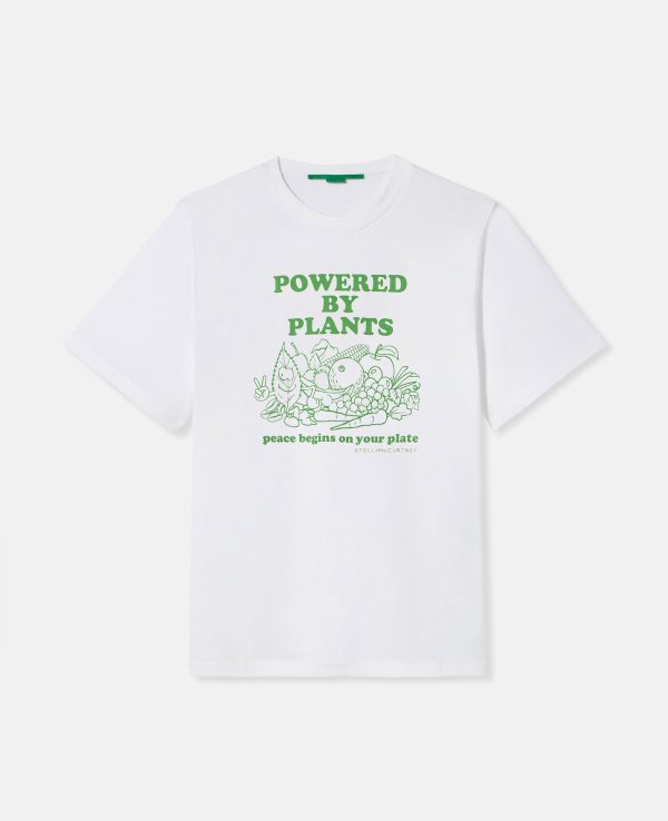 植物图案 T 恤