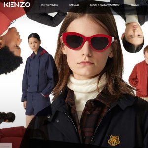 法国黑五：Kenzo官网 全场大促 收logo、眼睛卫衣
