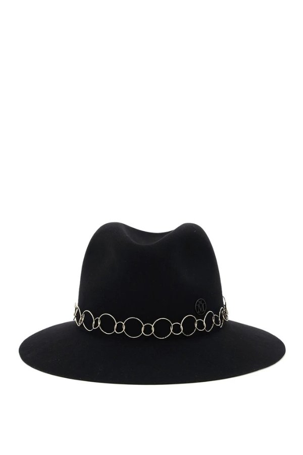 Henrietta Fedora 黑色爵士帽