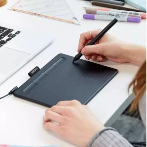 Wacom 影拓CTL4100数位板/手绘板 书写设计网课必备