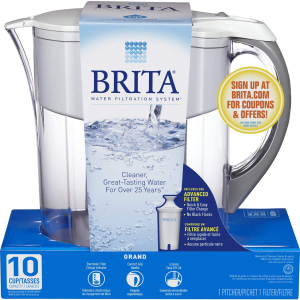 Brita 大容量滤水壶10杯量+赠1个滤芯，多喝水更健康