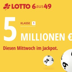 今晚开奖 Lotto 6aus49 奖金累计500万欧元