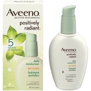 Aveeno 保湿防晒乳液 提亮肤色淡化色斑 面部专用SPF15