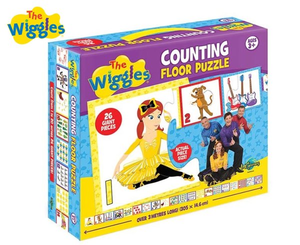 26-Piece Counting Floor Puzzle
