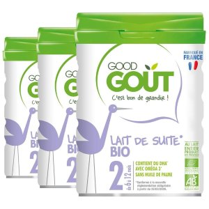 Good Goût 2段3段婴儿奶粉热卖 法国BIO有机认证