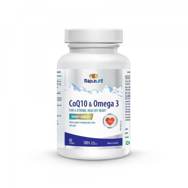 辅酶Q10+Omega 3补充