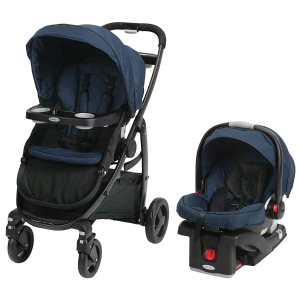 逆天价：Graco 双向平躺避震等多功能婴儿推车、安全座椅套装