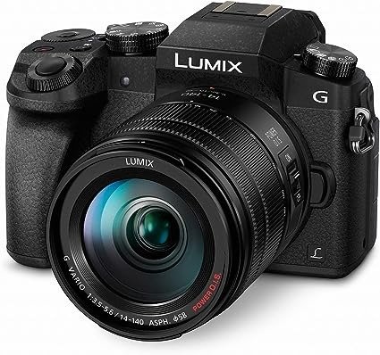 Panasonic LUMIX DMC-G7HK DSLM 4K 无反相机+14-140焦段镜头