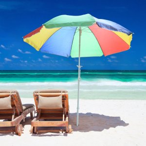 Aosom 户外遮阳伞热促 防紫外线 夏天享受户外沙滩不怕晒