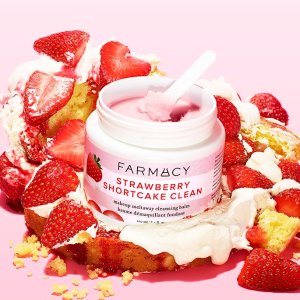 Farmacy 新品甜心草莓卸妆膏€25拿下 香甜软糯丝滑 清洁力超棒