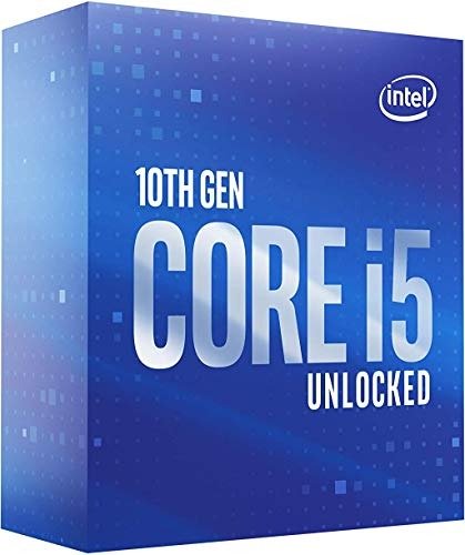 Core i5-10600K CPU 4.1GHz (4.8GHz Turbo) LGA1200 10th Gen 6-Cores 12-Threads 12MB 95W UHD Graphic 630 Retail Box 3yrs Comet Lake ~BX8070811600KF