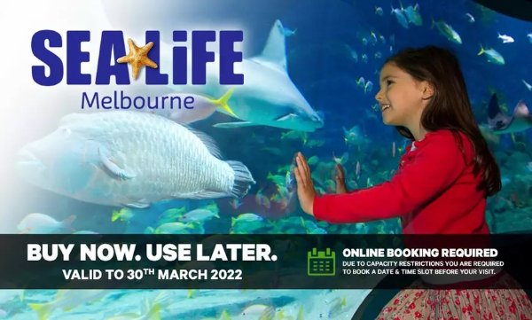 SEA LIFE Melbourne海洋馆门票