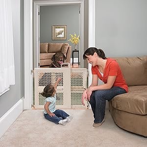 史低价：Safety 1st 免打孔婴幼儿/宠物安全防护门 摆动方便可楼梯用