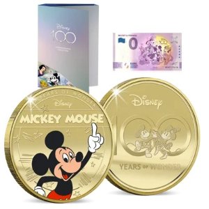 Disney 迪士尼100周年纪念币开售！全球仅售19999套 限购1套