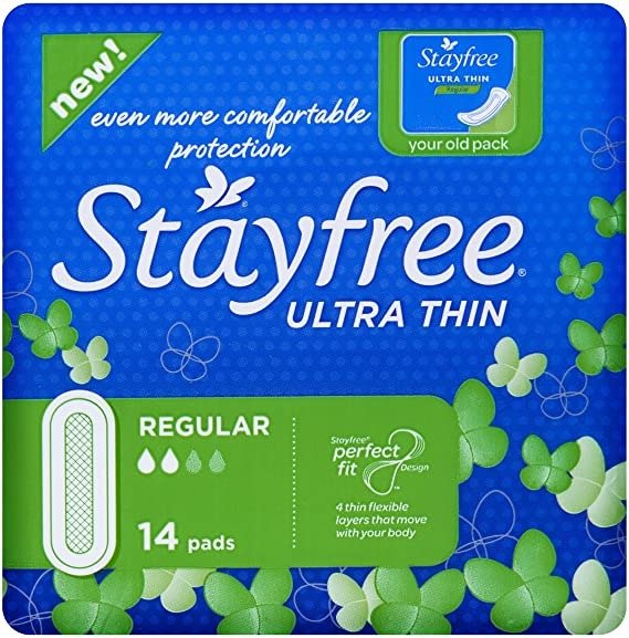 Stayfree Ultra Thin Regular 14