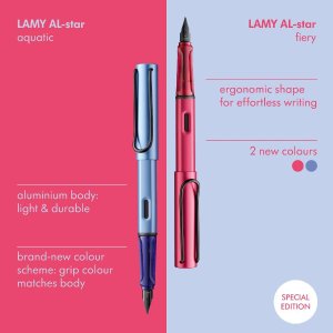 Lamy新色上市，冰川蓝AL-star钢笔
