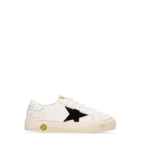 Golden Goose Kids May Lace-Up Sneakers