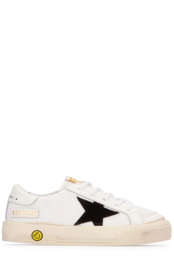 Golden Goose Kids May Lace-Up Sneakers