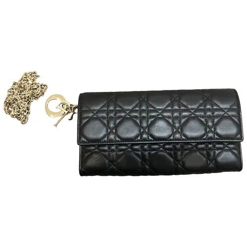 Lady Dior 黑色钱包