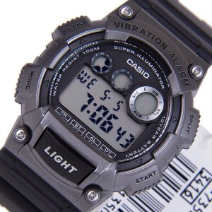 卡西欧男士“Super Illuminator”石英树脂休闲手表 高性价比