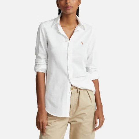 Polo Ralph Lauren 白色女友衬衫