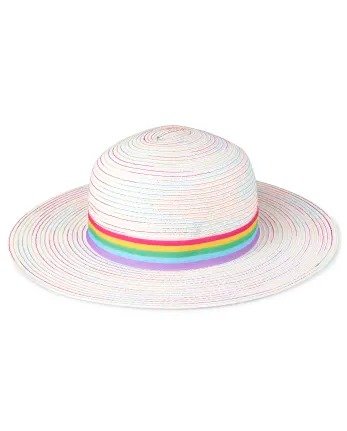 彩虹太阳帽