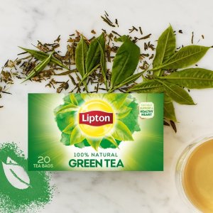 Lipton 立顿绿茶 100包装 喝绿茶抗氧化 每包仅$0.04