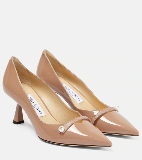 Rosalia 65 patent leather pumps Rosalia 65 漆皮高跟鞋$525.00 超值