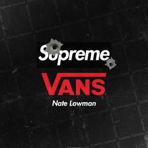 Supreme x Vans x Nate Lowman 三方联名系列｜三款板鞋可选