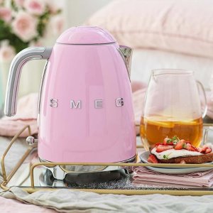 Smeg 50's 1.7L量 不锈钢复古电热水壶 2色选 颜值担当