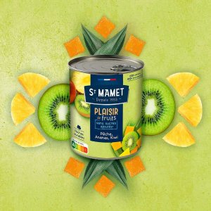 St Mamet 水果罐头 种类繁多 可烹饪用可开罐即食 好吃又方便
