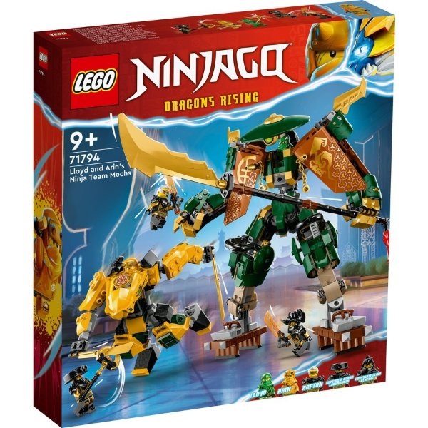 LEGO Ninjago Lloyd and Arin’s Ninja Team Mechs - 71794 | BIG W