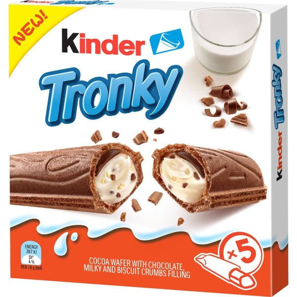 Kinder Tronky Creamy 巧克力 5 Pack