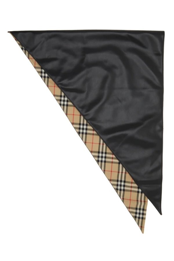 Black & Beige 格纹围巾