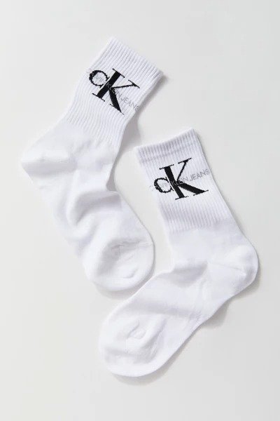 Calvin Klein logo白袜
