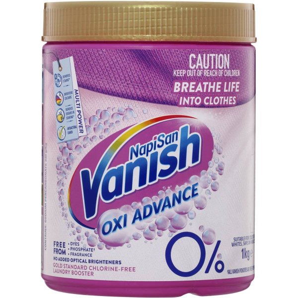 Vanish Gold Oxi Advance 0% 1kg 彩漂粉