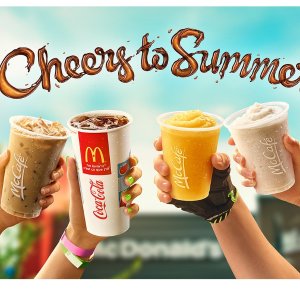 McDonald‘s麦当劳 夏日饮品$1活动回归