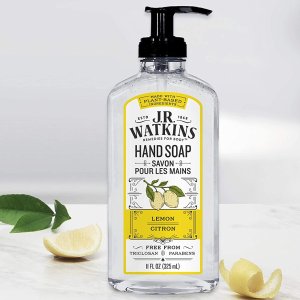 J.R. Watkins  柠檬味洗手液 含天然椰油精华 柔软清洁 325ml