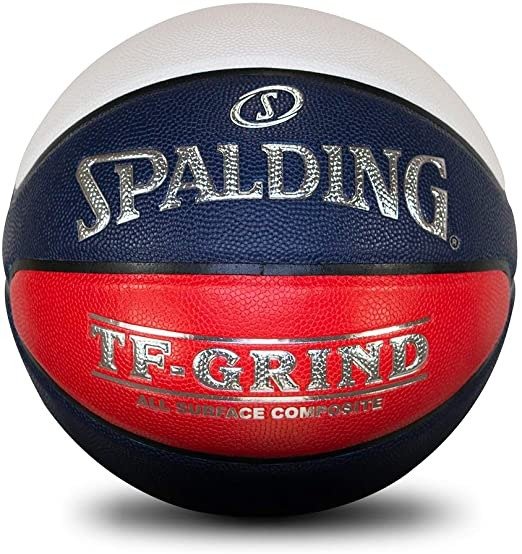 Spalding 5166/RWB TF-Grind Training Basketball, Red/White/Blue, 6