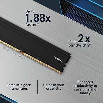 Pro RAM 32GB Kit (2x16GB) DDR5 6000MHz内存条 CP2K16G60C48U5