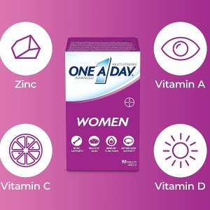 One A Day 女性复合维生素 90粒 提高免疫力 改善肤质