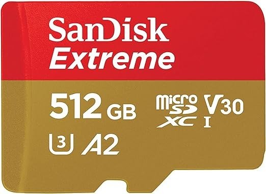 512GB Extreme microSDXC SD卡