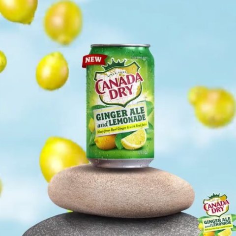 新增Limeade口味Canada Dry 夏季限定款回归 一箱36瓶 共三种口味