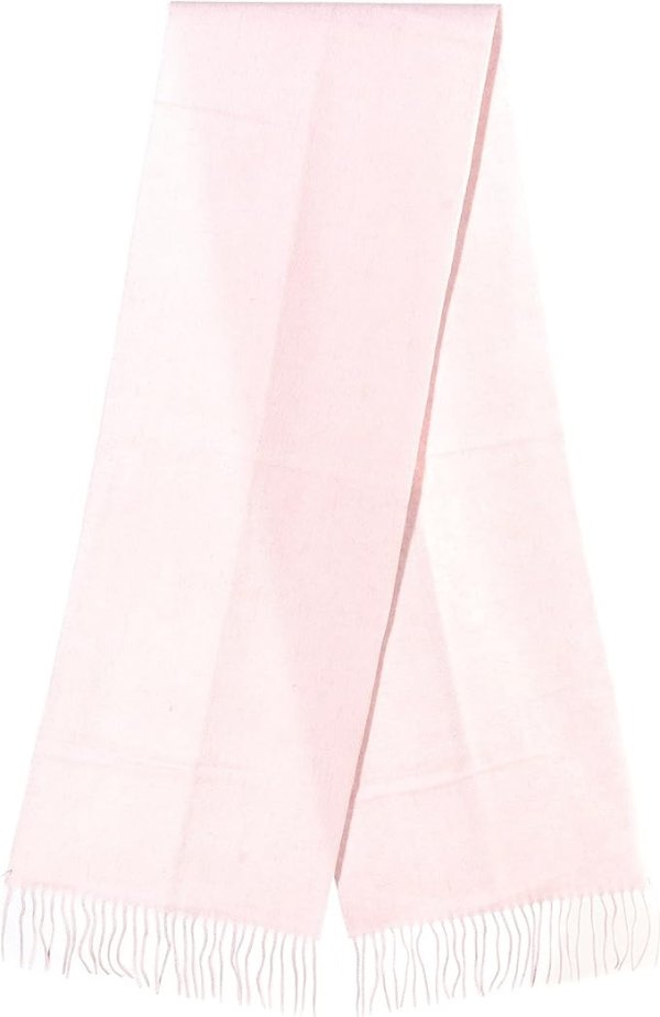 Edinburgh Cashmere 羊绒粉色围巾
