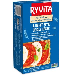 Ryvita 黑麦薄脆面包片 250g 健康减脂必备 美味无负担