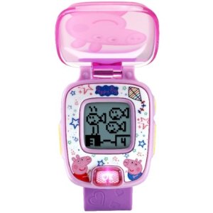 Vtech小伙伴都羡慕极了~小猪佩奇学习手表