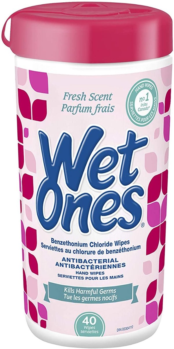 Wet Ones 消毒湿巾 40抽