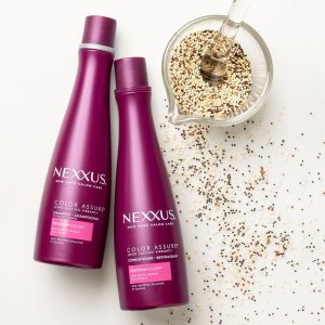 史低价：Nexxus 护色修复洗发水400ml 保持发色如初光彩